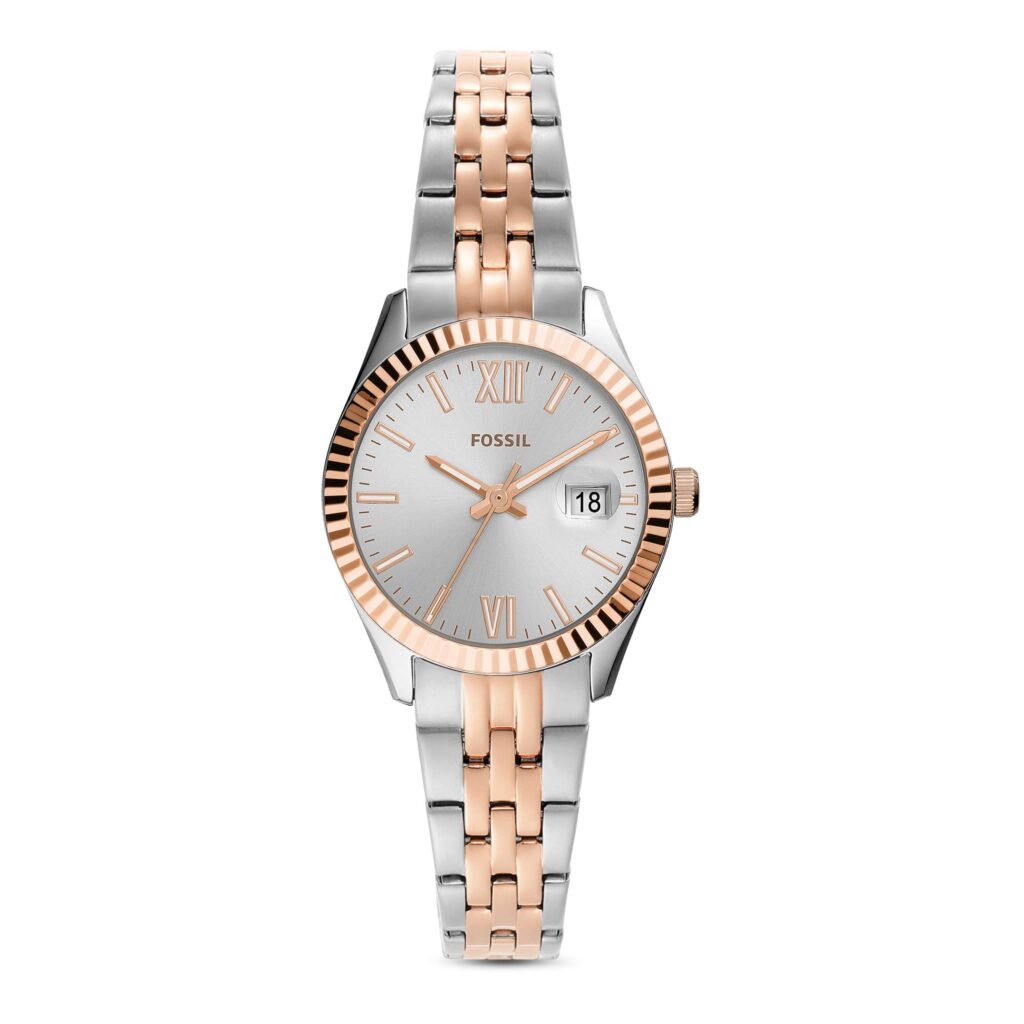 Montre Bracelet Fossil Jr8499 - Homme - Acier Inoxydable - Occasion - Avec Boîte Et Papiers