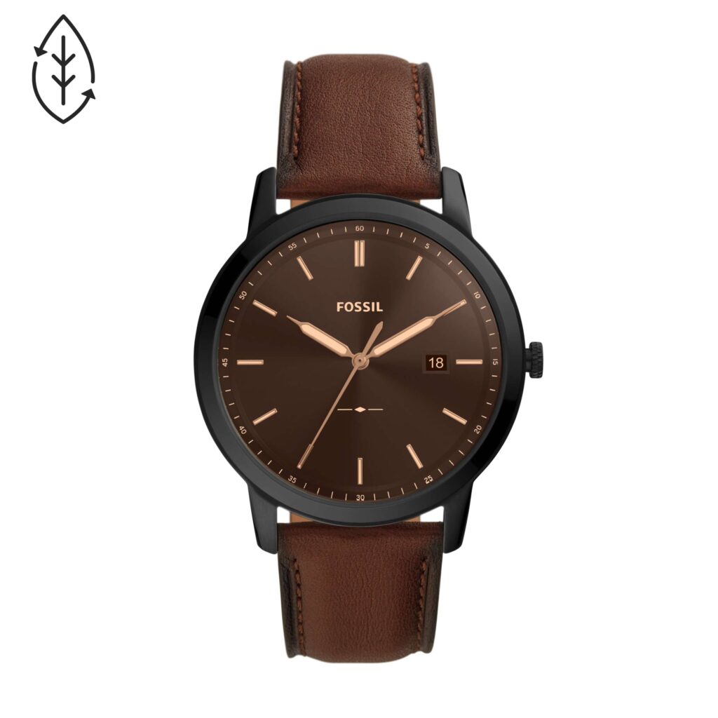 FOSSIL Orologio Uomo FS5801, Cronografo Analogico Al Quarzo, Cassa 44mm In Acciaio, Quadrante Nero, Cinturino In Acciaio Argento