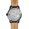 ME3098_3 Reloj automático Townsman de cuero