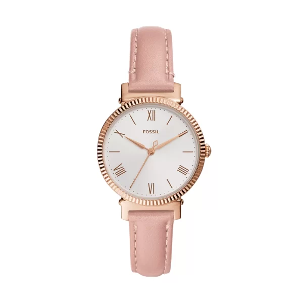 Reloj Fossil Daisy de cuero
