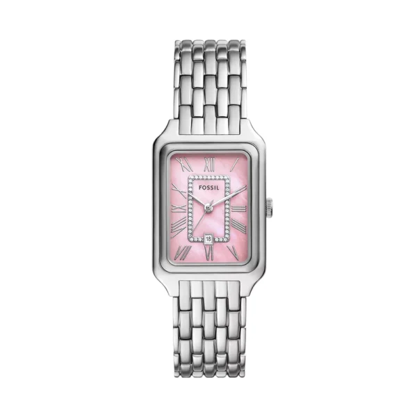 Reloj Raquel de acero inoxidable