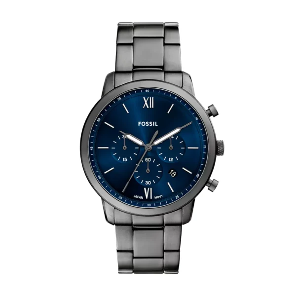 Reloj cron?grafo Neutra de acero inoxidable
