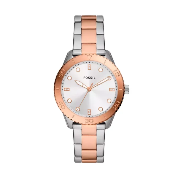 Reloj Dayle de acero inoxidable