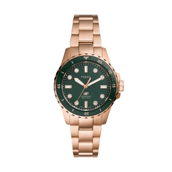 Reloj Fossil Blue Dive de acero inoxidable