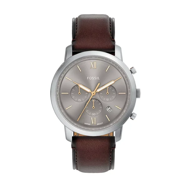 Reloj Neutra Cron?grafo de cuero