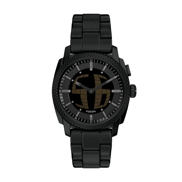 Reloj Fossil Machine Big Tic de acero inoxidable